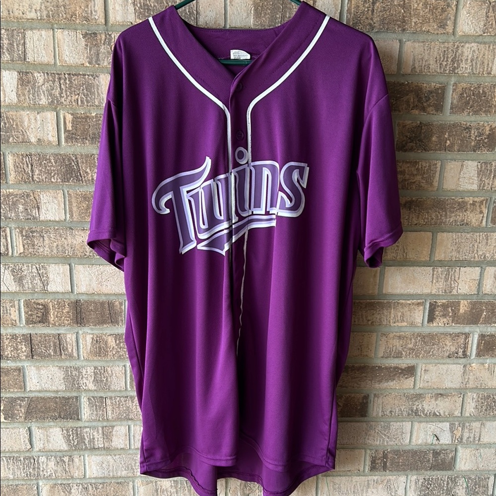 Twins Purple Baseball Jersey